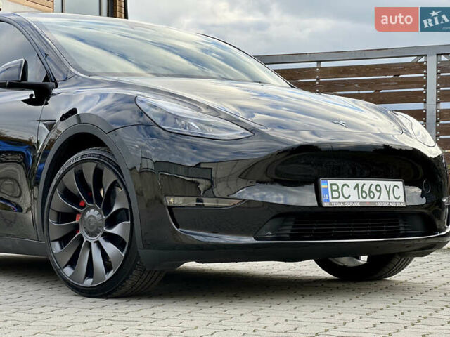 Чорний Тесла Model Y, об'ємом двигуна 0 л та пробігом 38 тис. км за 30799 $, фото 10 на Automoto.ua