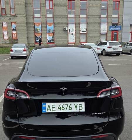 Черный Тесла Model Y, объемом двигателя 0 л и пробегом 49 тыс. км за 28900 $, фото 10 на Automoto.ua