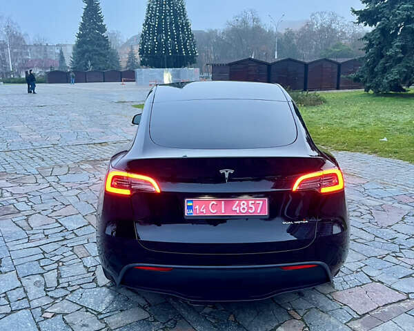 Черный Тесла Model Y, объемом двигателя 0 л и пробегом 59 тыс. км за 25950 $, фото 5 на Automoto.ua