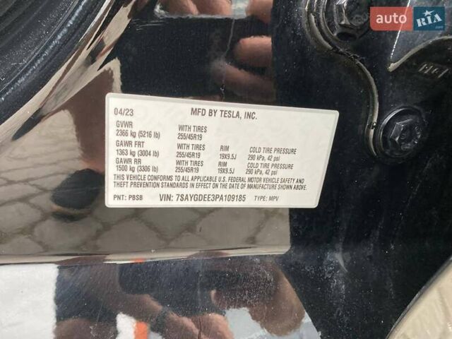 Чорний Тесла Model Y, об'ємом двигуна 0 л та пробігом 78 тис. км за 27300 $, фото 23 на Automoto.ua