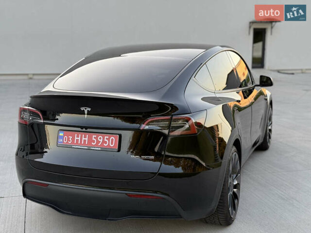 Черный Тесла Model Y, объемом двигателя 0 л и пробегом 35 тыс. км за 25900 $, фото 8 на Automoto.ua