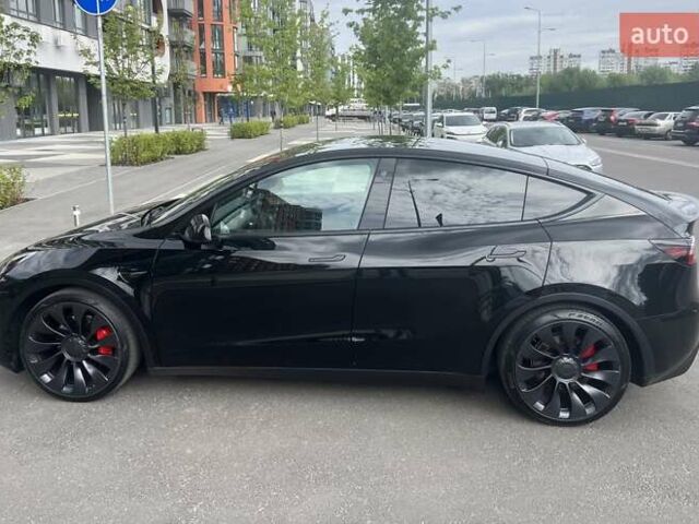 Черный Тесла Model Y, объемом двигателя 0 л и пробегом 44 тыс. км за 37200 $, фото 11 на Automoto.ua