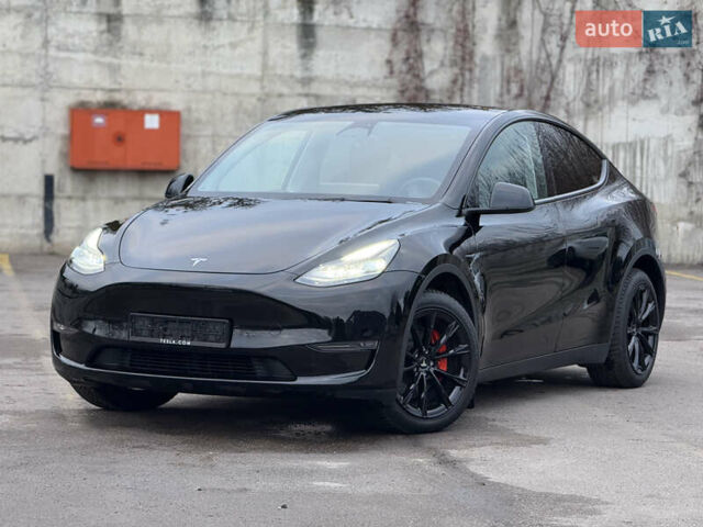 Черный Тесла Model Y, объемом двигателя 0 л и пробегом 19 тыс. км за 36500 $, фото 12 на Automoto.ua