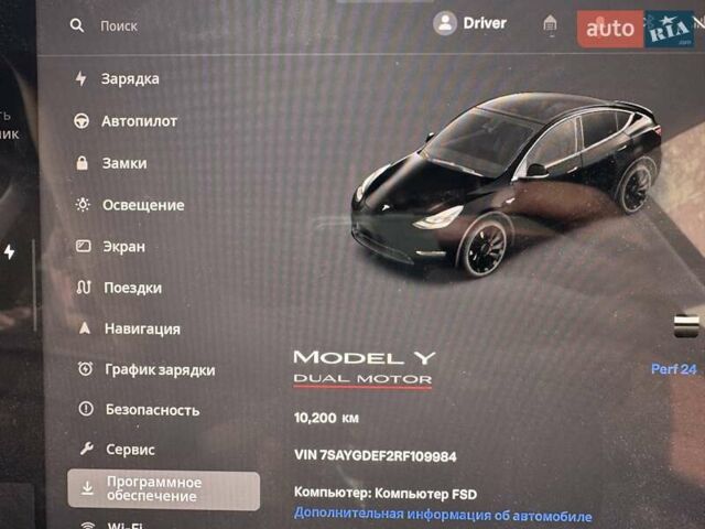 Черный Тесла Model Y, объемом двигателя 0 л и пробегом 10 тыс. км за 34700 $, фото 33 на Automoto.ua