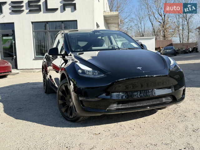Черный Тесла Model Y, объемом двигателя 0 л и пробегом 1 тыс. км за 37500 $, фото 11 на Automoto.ua