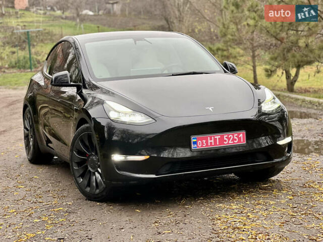 Черный Тесла Model Y, объемом двигателя 0 л и пробегом 71 тыс. км за 24400 $, фото 1 на Automoto.ua