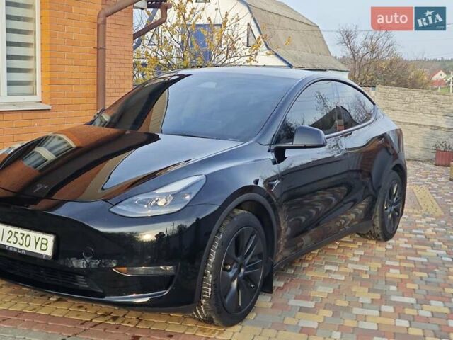 Черный Тесла Model Y, объемом двигателя 0 л и пробегом 13 тыс. км за 32000 $, фото 4 на Automoto.ua