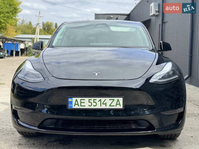 Черный Тесла Model Y, объемом двигателя 0 л и пробегом 2 тыс. км за 38300 $, фото 17 на Automoto.ua
