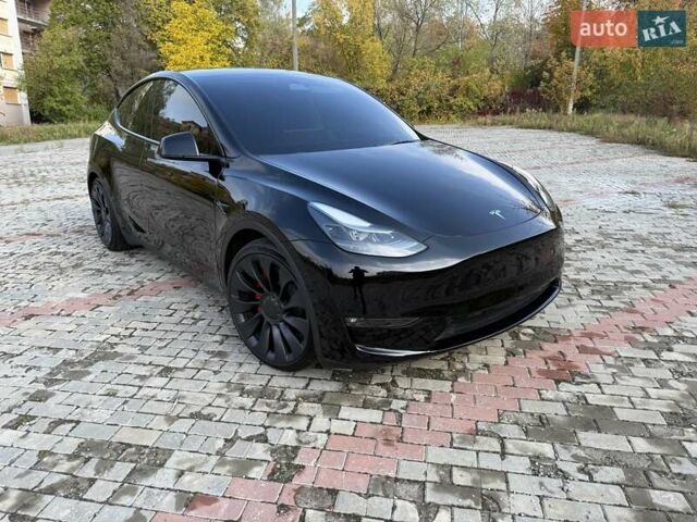 Чорний Тесла Model Y, об'ємом двигуна 0 л та пробігом 21 тис. км за 35000 $, фото 12 на Automoto.ua