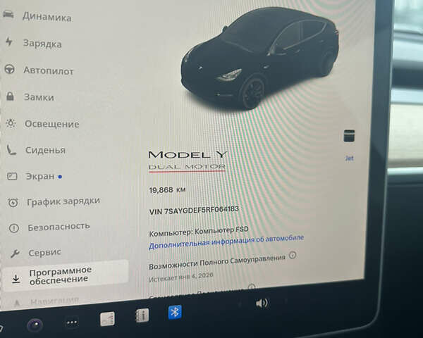 Чорний Тесла Model Y, об'ємом двигуна 0 л та пробігом 20 тис. км за 31900 $, фото 43 на Automoto.ua