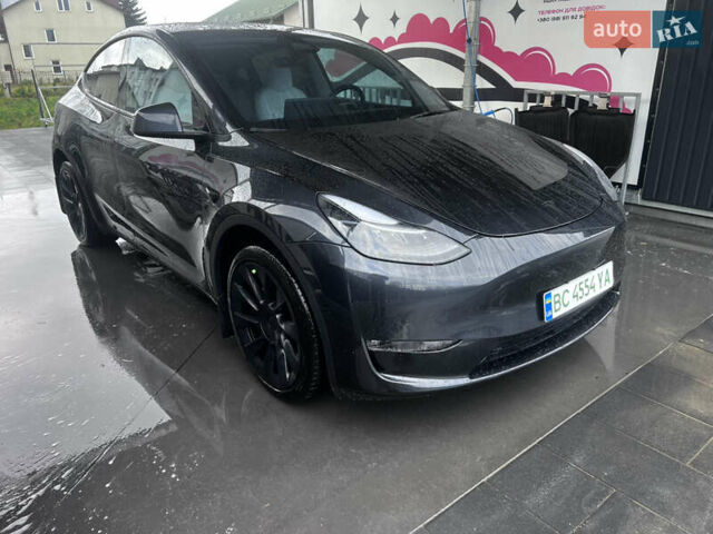 Черный Тесла Model Y, объемом двигателя 0 л и пробегом 24 тыс. км за 33000 $, фото 35 на Automoto.ua