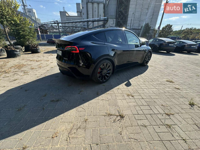 Черный Тесла Model Y, объемом двигателя 0 л и пробегом 32 тыс. км за 38000 $, фото 6 на Automoto.ua