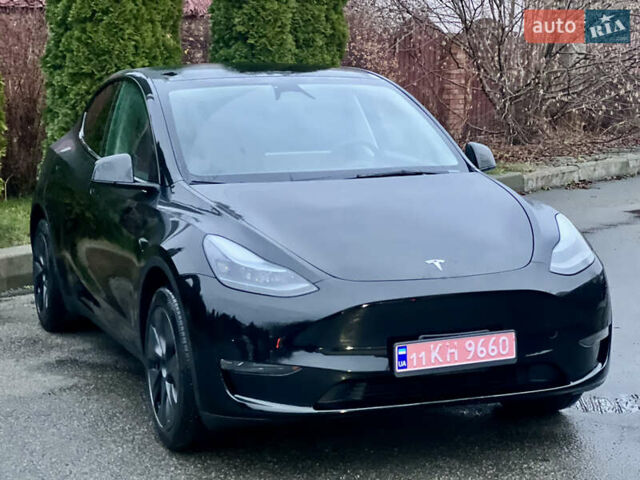 Черный Тесла Model Y, объемом двигателя 0 л и пробегом 5 тыс. км за 33800 $, фото 18 на Automoto.ua