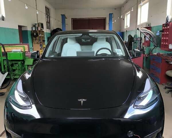 Черный Тесла Model Y, объемом двигателя 0 л и пробегом 3 тыс. км за 45000 $, фото 10 на Automoto.ua