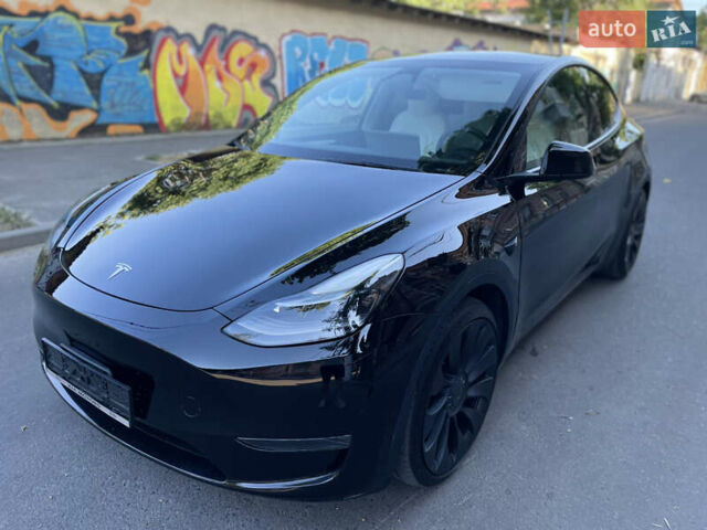 Черный Тесла Model Y, объемом двигателя 0 л и пробегом 36 тыс. км за 32000 $, фото 16 на Automoto.ua