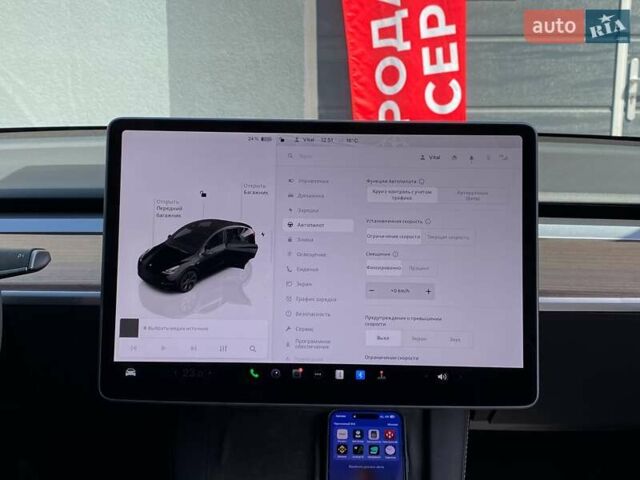 Чорний Тесла Model Y, об'ємом двигуна 0 л та пробігом 11 тис. км за 33000 $, фото 17 на Automoto.ua