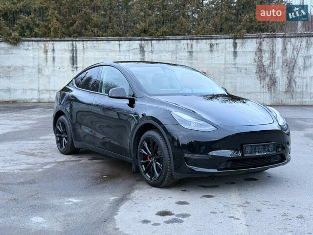 Черный Тесла Model Y, объемом двигателя 0 л и пробегом 19 тыс. км за 36500 $, фото 93 на Automoto.ua