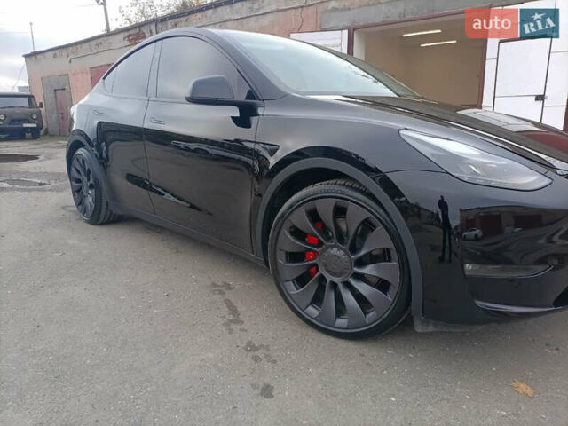 Тесла Model Y 2024 в Тернополе на Automoto.ua Черный Тесла Model Y, объемом двигателя 0 л и пробегом 13 тыс. км за 33500 $, фото 3 на Automoto.ua