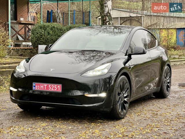 Черный Тесла Model Y, объемом двигателя 0 л и пробегом 71 тыс. км за 24400 $, фото 6 на Automoto.ua