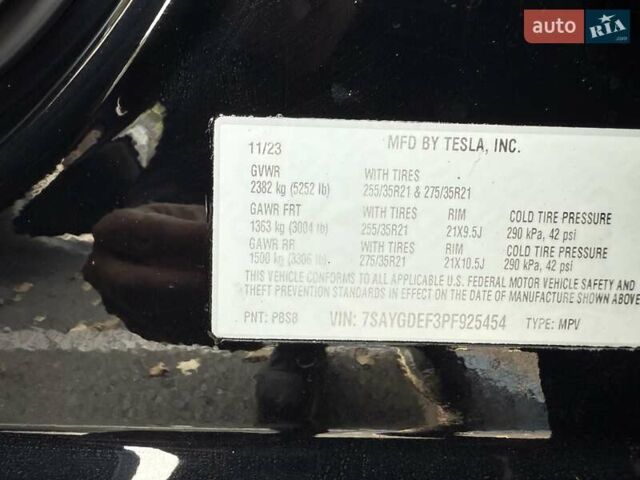 Чорний Тесла Model Y, об'ємом двигуна 0 л та пробігом 21 тис. км за 35000 $, фото 21 на Automoto.ua