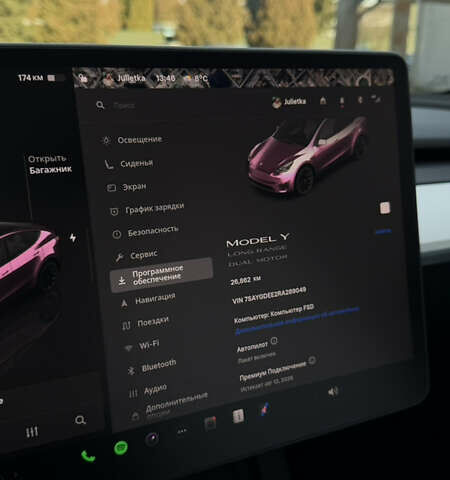 Чорний Тесла Model Y, об'ємом двигуна 0 л та пробігом 26 тис. км за 35000 $, фото 7 на Automoto.ua