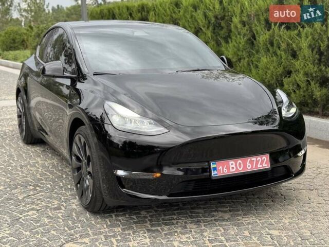 Черный Тесла Model Y, объемом двигателя 0 л и пробегом 10 тыс. км за 34700 $, фото 2 на Automoto.ua
