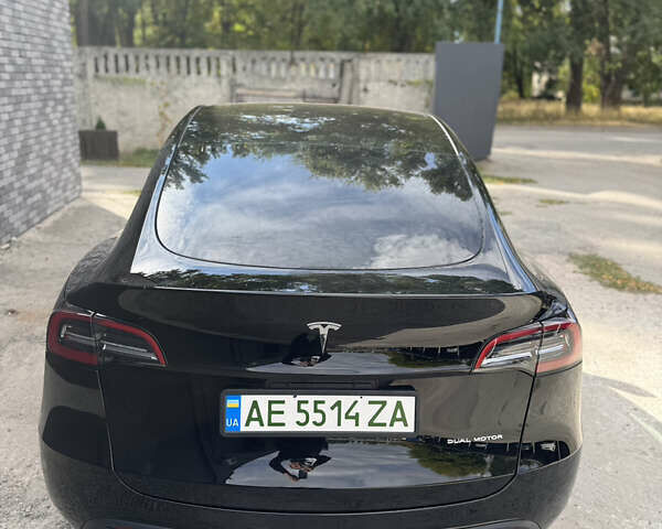 Черный Тесла Model Y, объемом двигателя 0 л и пробегом 2 тыс. км за 38300 $, фото 7 на Automoto.ua