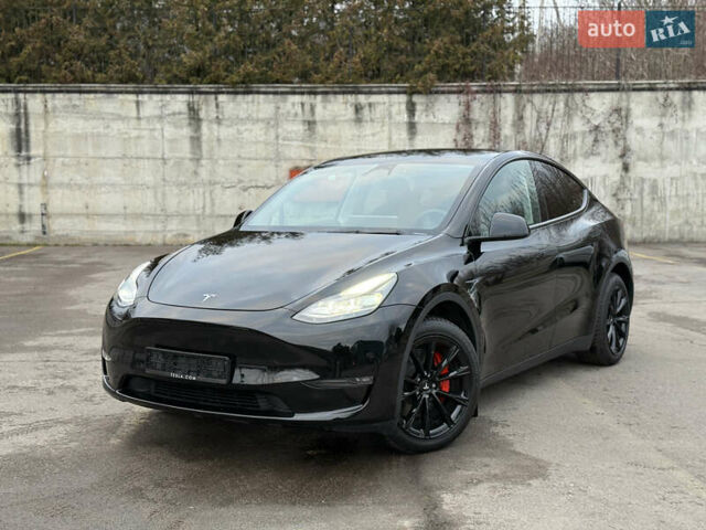 Черный Тесла Model Y, объемом двигателя 0 л и пробегом 19 тыс. км за 36500 $, фото 10 на Automoto.ua