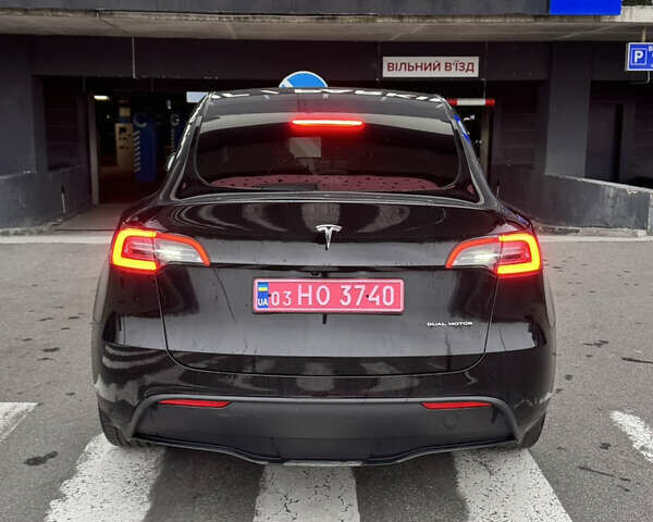 Черный Тесла Model Y, объемом двигателя 0 л и пробегом 12 тыс. км за 36500 $, фото 3 на Automoto.ua