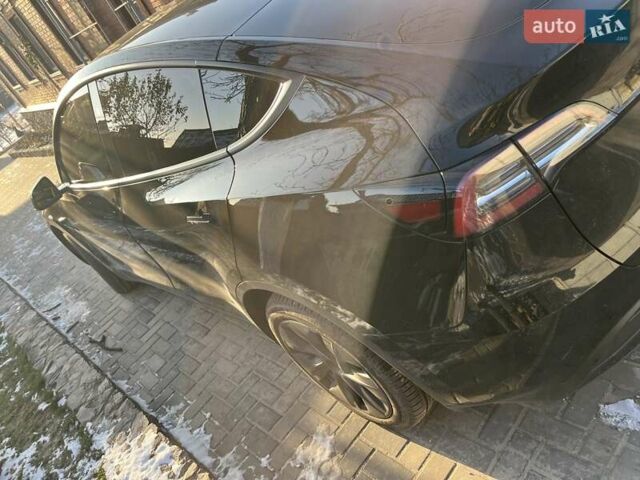 Черный Тесла Model Y, объемом двигателя 0 л и пробегом 3 тыс. км за 35000 $, фото 3 на Automoto.ua