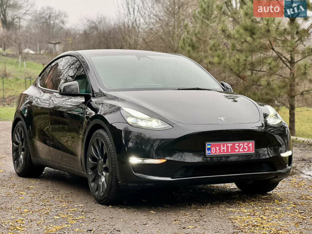Черный Тесла Model Y, объемом двигателя 0 л и пробегом 71 тыс. км за 24400 $, фото 3 на Automoto.ua