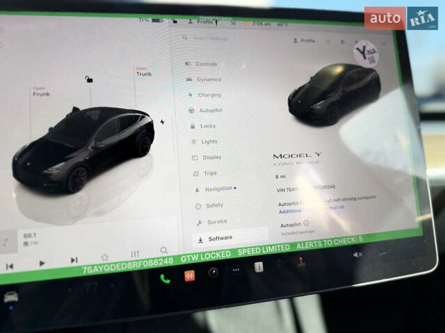 Черный Тесла Model Y, объемом двигателя 0 л и пробегом 1 тыс. км за 37500 $, фото 30 на Automoto.ua