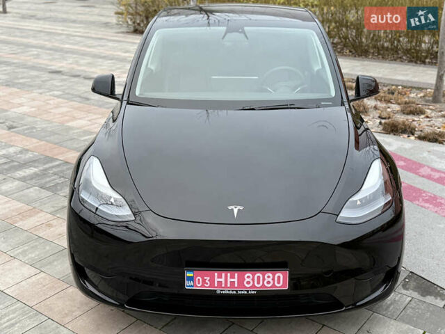 Черный Тесла Model Y, объемом двигателя 0 л и пробегом 48 тыс. км за 31500 $, фото 7 на Automoto.ua