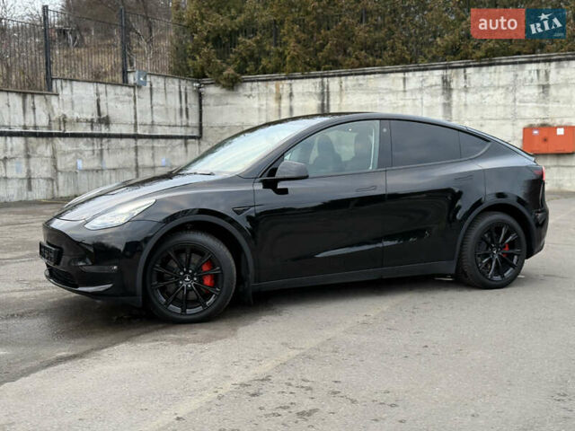 Черный Тесла Model Y, объемом двигателя 0 л и пробегом 19 тыс. км за 36500 $, фото 15 на Automoto.ua
