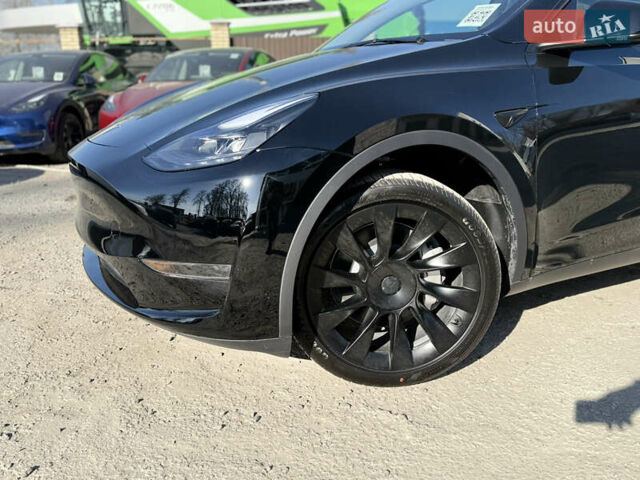 Черный Тесла Model Y, объемом двигателя 0 л и пробегом 1 тыс. км за 37500 $, фото 7 на Automoto.ua