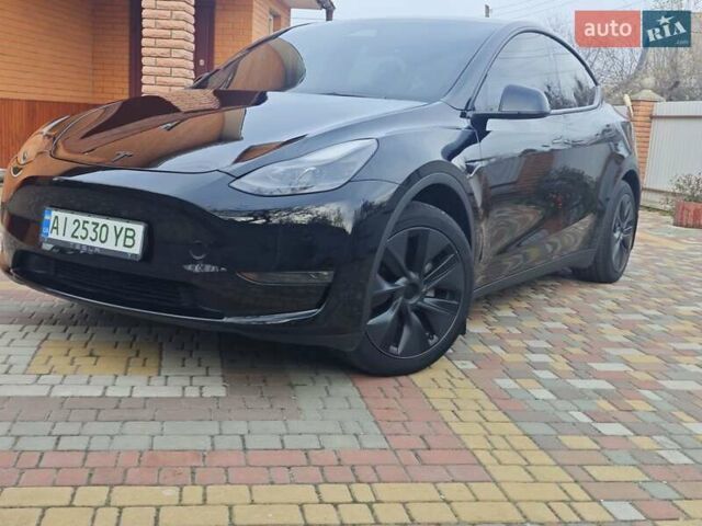Черный Тесла Model Y, объемом двигателя 0 л и пробегом 13 тыс. км за 32000 $, фото 30 на Automoto.ua