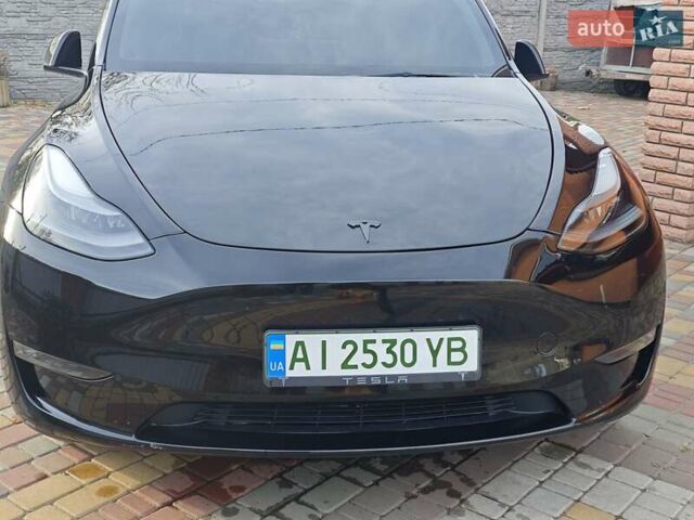 Черный Тесла Model Y, объемом двигателя 0 л и пробегом 13 тыс. км за 32000 $, фото 18 на Automoto.ua