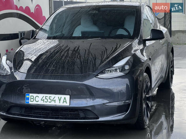Черный Тесла Model Y, объемом двигателя 0 л и пробегом 24 тыс. км за 33000 $, фото 36 на Automoto.ua