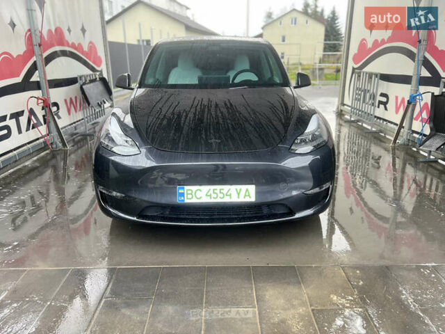 Черный Тесла Model Y, объемом двигателя 0 л и пробегом 24 тыс. км за 33000 $, фото 33 на Automoto.ua
