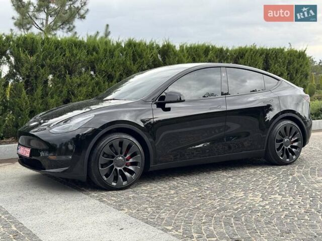 Черный Тесла Model Y, объемом двигателя 0 л и пробегом 10 тыс. км за 34700 $, фото 7 на Automoto.ua