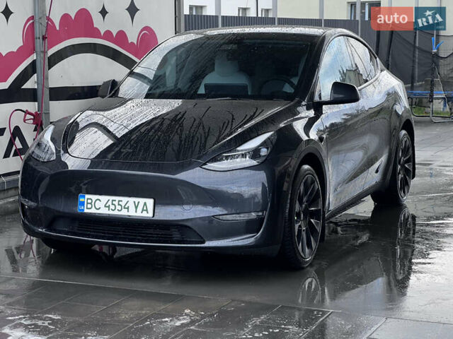 Черный Тесла Model Y, объемом двигателя 0 л и пробегом 24 тыс. км за 33000 $, фото 29 на Automoto.ua