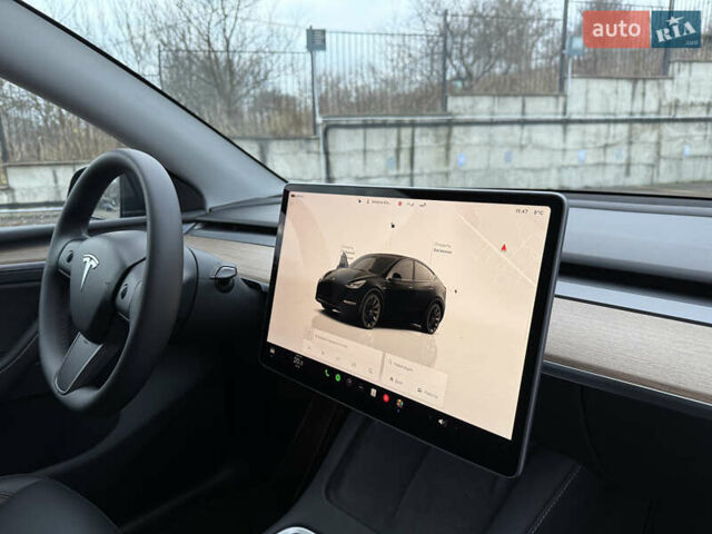 Черный Тесла Model Y, объемом двигателя 0 л и пробегом 19 тыс. км за 36500 $, фото 43 на Automoto.ua