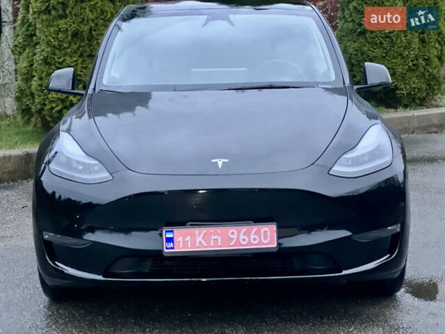 Черный Тесла Model Y, объемом двигателя 0 л и пробегом 5 тыс. км за 33800 $, фото 19 на Automoto.ua