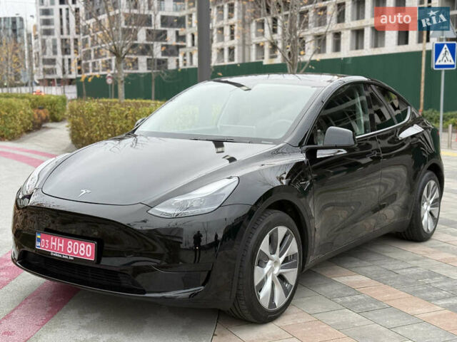 Черный Тесла Model Y, объемом двигателя 0 л и пробегом 48 тыс. км за 31500 $, фото 19 на Automoto.ua