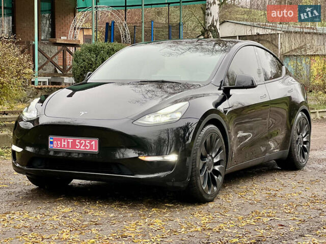 Черный Тесла Model Y, объемом двигателя 0 л и пробегом 71 тыс. км за 24400 $, фото 5 на Automoto.ua