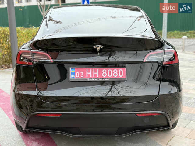 Черный Тесла Model Y, объемом двигателя 0 л и пробегом 48 тыс. км за 31500 $, фото 11 на Automoto.ua