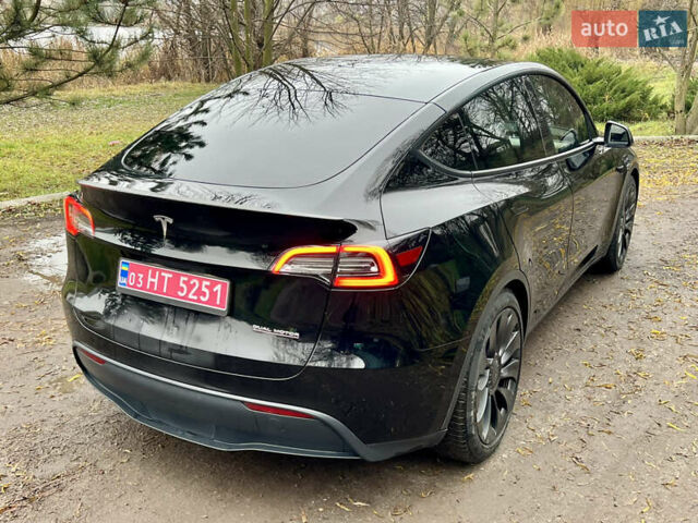 Черный Тесла Model Y, объемом двигателя 0 л и пробегом 71 тыс. км за 24400 $, фото 16 на Automoto.ua