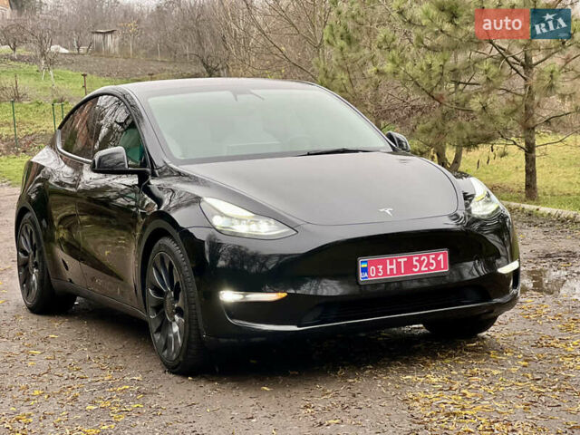 Черный Тесла Model Y, объемом двигателя 0 л и пробегом 71 тыс. км за 24400 $, фото 2 на Automoto.ua