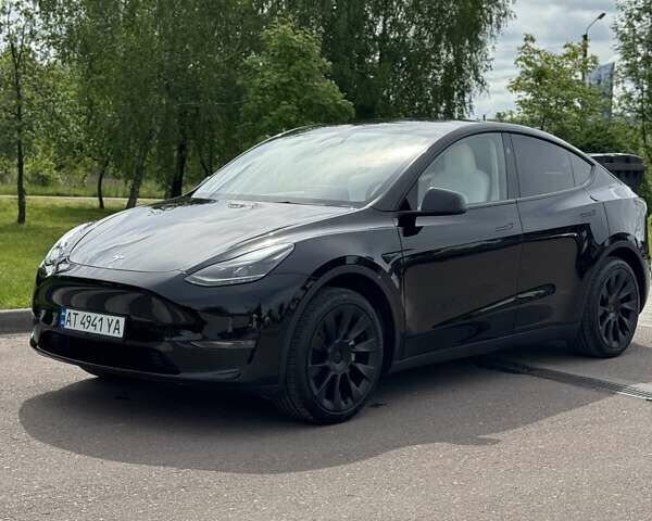Черный Тесла Model Y, объемом двигателя 0 л и пробегом 8 тыс. км за 21500 $, фото 5 на Automoto.ua