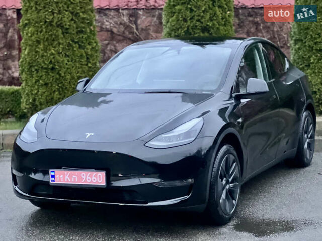 Черный Тесла Model Y, объемом двигателя 0 л и пробегом 5 тыс. км за 33800 $, фото 20 на Automoto.ua